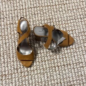 Worthington Women's Brown Heeled Sandals